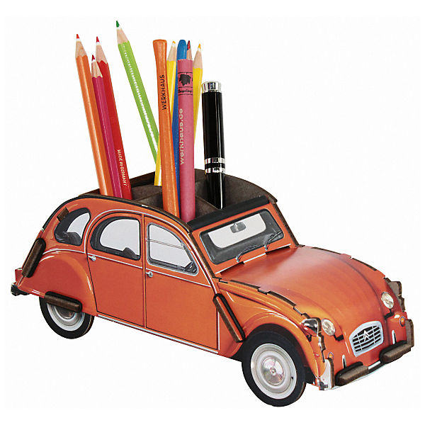 Stiftebox 2CV Ente orange