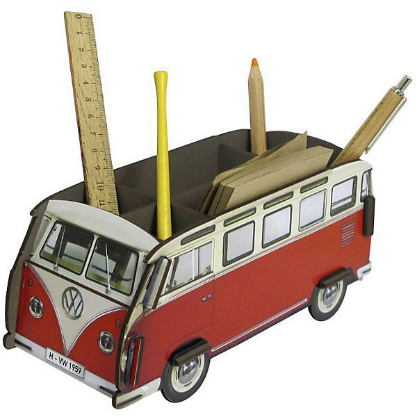 Stiftebox VW T1 Bulli rot