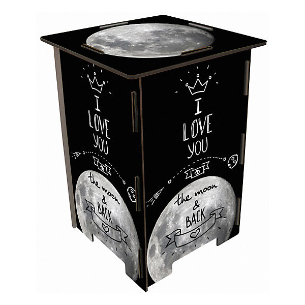 Photo-Hocker to the moon & back