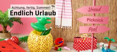 Achtung, fertig, Sommer! Urlaubszieit