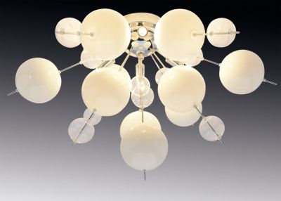 Deckenleuchte "Explosion" Ø57cm, weiß, Näve | yomonda