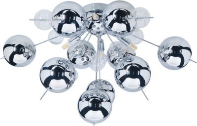 Deckenleuchte "Explosion" Ø57cm, silber, Näve | yomonda