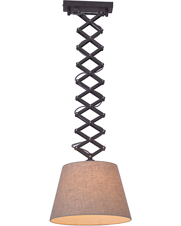 Näve „Scheren-Pendelleuchte „“Adrienne““ max. H125cm“ creme/schwarz | 04003222873137 Näve „Scheren-Pendelleuchte „“Adrienne““ max. H125cm“ creme/schwarz | 04003222873137