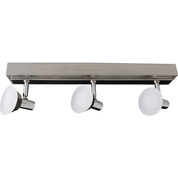 3er-Deckenspot, inkl. Leuchtmittel, L46cm, silber, Näve | yomonda
