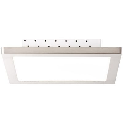 Smooth LED Deckenaufbau-Paneel 30x30cm eisen, silber, Brilliant | yomonda