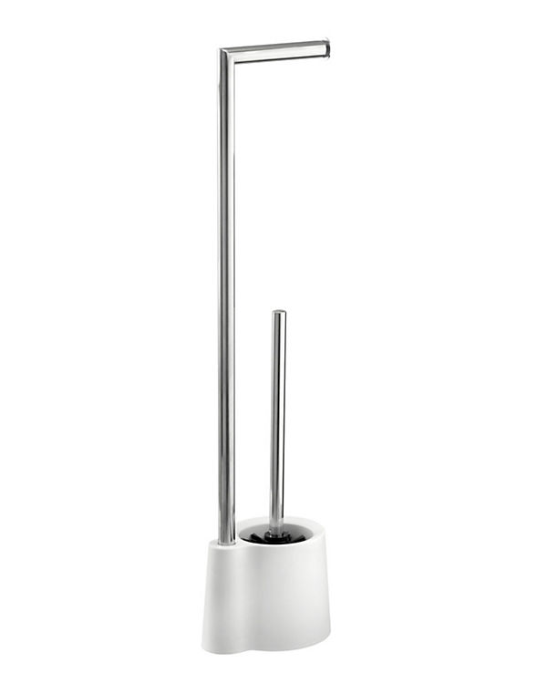 WENKO Stand WC-Garnitur Avola Weiß weiß | 04008838231722 WENKO Stand WC-Garnitur Avola Weiß weiß | 04008838231722