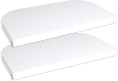 babybay Frottee Spannbetttuch mit Membran passend f/ür Modell Maxi Boxspring Midi Mini wei/ß Trend und Comfort