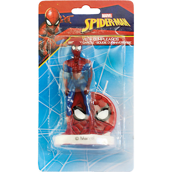3D-Torten-/Kuchenkerze Spider-Man