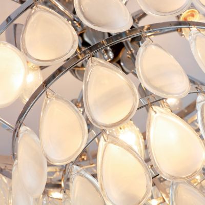 FAVOURITE Kronleuchter im modernen Design Deckenleuchten, silber