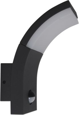 LED-Außenwandleuchte inkl. Bewegungsmelder, grau, Näve | yomonda