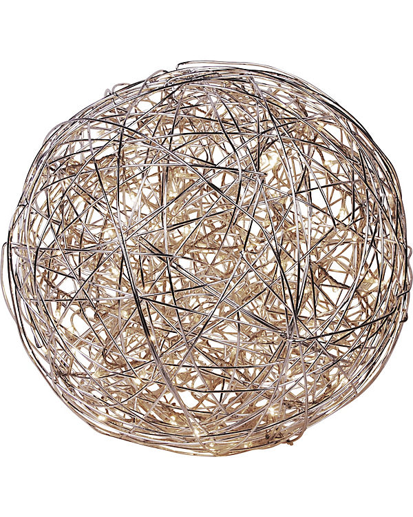 Näve „Außen- Leuchtkugel „“Mistel““ Ø 30 cm“ silber | 04003222875896 Näve „Außen- Leuchtkugel „“Mistel““ Ø 30 cm“ silber | 04003222875896