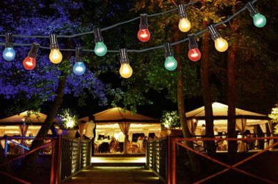 Außen-Lichterkette, Länge 6,2 m, mehrfarbig, Näve | yomonda