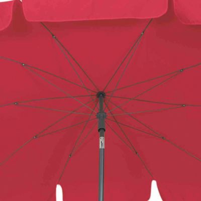 Sonnenschirm "Tropico", 210 x 140 cm, rot, Siena Garden | yomonda