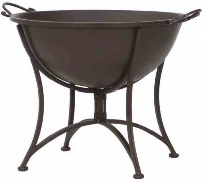 Feuerschale Antik, Metall pulverbeschichtet,, braun, Siena Garden | yomonda