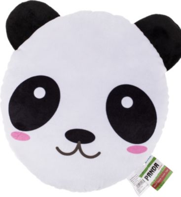 Plüsch-Kissen "Panda" gefüllt,30 cm