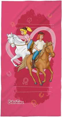 Kuscheldecke Bibi & Tina, Freunde, 130 x 170 cm, , Bibi und Tina Kuscheldecke Bibi & Tina, Freunde, 130 x 170 cm, , Bibi und Tina