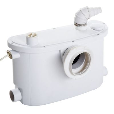Abwasserpumpe für WC & Dusche, weiß, HOMCOM | yomonda