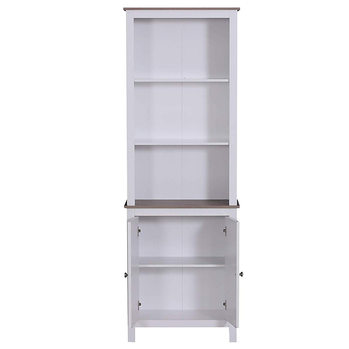 Badezimmerschrank im Vintage-Design, braun, HOMCOM | yomonda