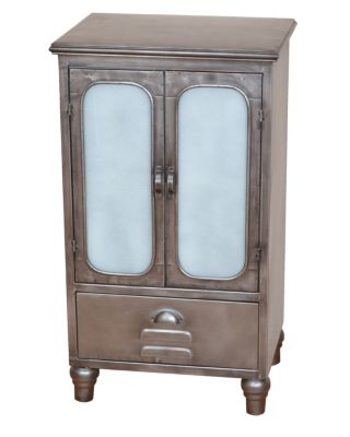 Metallschrank 2trg. Konstantin, silber | yomonda