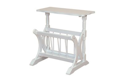 Zeitungstisch Stella, weiß | yomonda