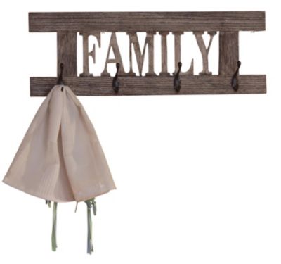 Wandgarderobe Family braun | 04046884025384