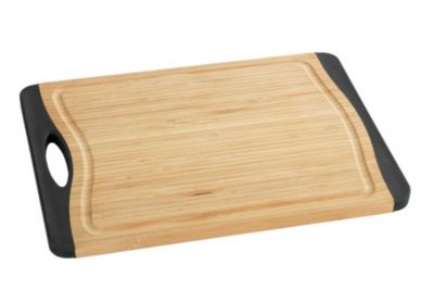 Schneidebrett Bambus Anti Rutsch L, 39,5 x 28 cm, schwarz Schneidebrett „Kombi“, 39,5x28 cm, weiß