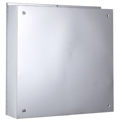 Spiegelschrank mit Ablage, silber, kleankin | yomonda