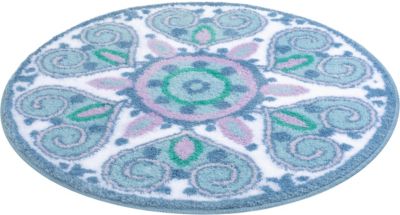 Badteppich "Mandalay" Ø60 cm, mehrfarbig, Kleine Wolke | yomonda