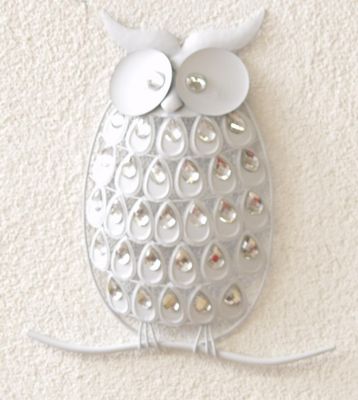 Wanddeko "Eule", schwarz, | yomonda