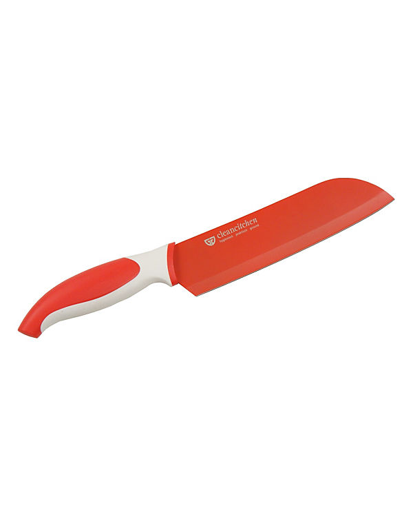 GRÄWE® Santokumesser CLEANCITCHEN rot | 04010094009571 GRÄWE® Santokumesser CLEANCITCHEN rot | 04010094009571