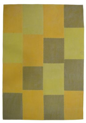 Teppiche Vintage Teppich Lyrical 110 Multi Gelb Mehrfarbig