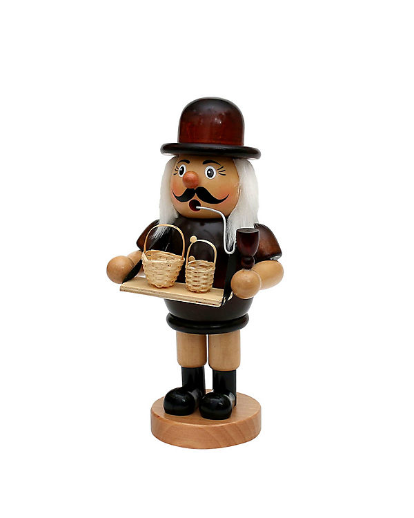 Sigro Holz Räuchermann Korbhändler 11 x 9 x 24 cm bunt | 04046183583950 Sigro Holz Räuchermann Korbhändler 11 x 9 x 24 cm bunt | 04046183583950