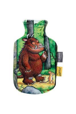 W/ärmflasche mit Pl/üschbezug Frosch Beppo