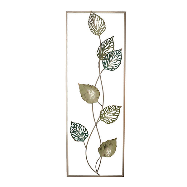 Wanddeko Silhouette Blätter