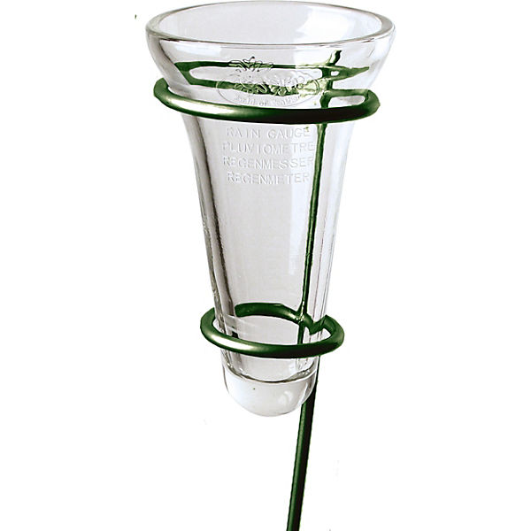 Glas Regenmesser, ca. 134 cm
