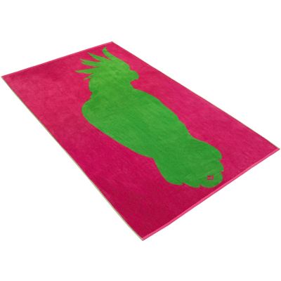 Vossen Strandtuch Bali Jungle prim Rose 100 x 180 cm