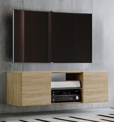 TV Lowboard Fernsehtisch Schrank Möbel Tisch Holz Sideboard Medien Rack