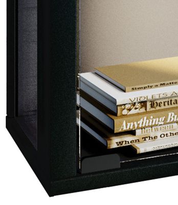 Wandvitrine Sammelvitrine Glasvitrine Wand Vitrine Regal Schrank Glas