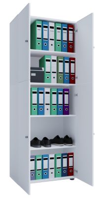 Büroschrank Aktenschrank Bücherregal Aktenregal Schrank Regal "Lona 5