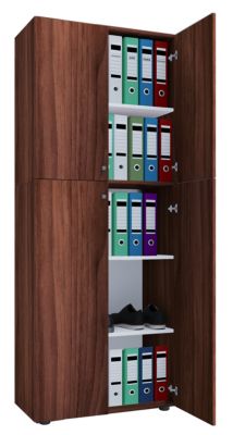 Büroschrank Aktenschrank Bücherregal Aktenregal Schrank Regal "Lona 5