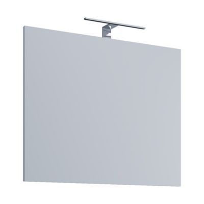 VCM Badspiegel Wandspiegel Hängespiegel Spiegel Badezimmer Badinos 40 x 80 cm transparent | 04051814381270