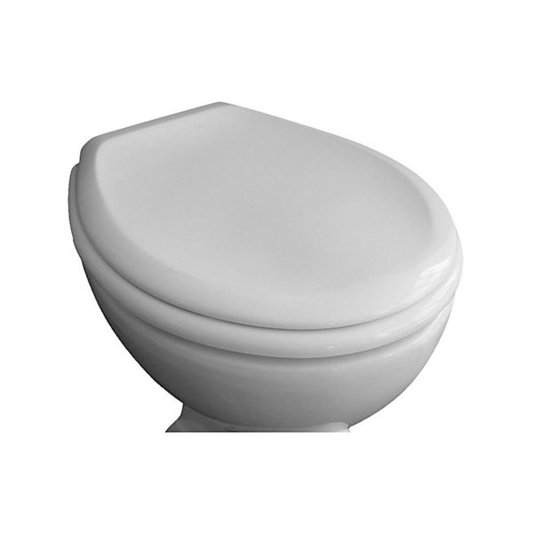 WC Sitz Toilettendeckel Klodeckel Toilettensitz Deckel Brille Klobrille Iseo Verstellbare Scharniere