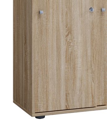 Aktenregal Schrank Büromöbel Aktenschrank Büroregal Ordnerregal Lona 5