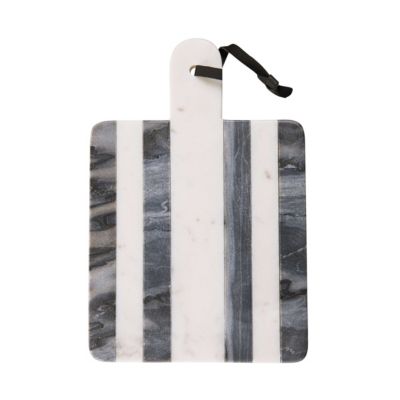 CUT IT Schneidebrett Marmor L 30 x B 20cm Schneidebretter, schwarz