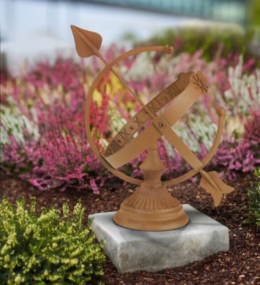 Sonnenuhr, Rost-Optik, H30cm 2