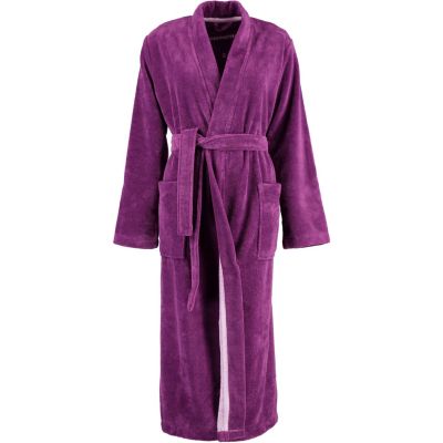 bademantel damen lila