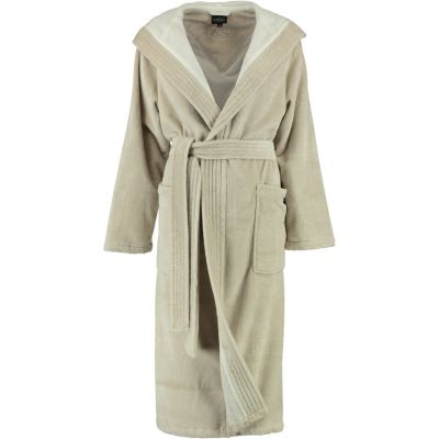 bademantel damen beige