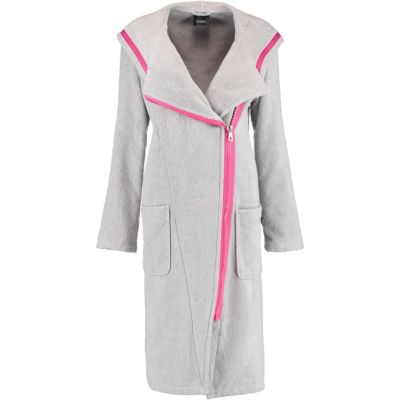 bademantel damen reissverschluss kapuze