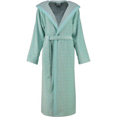 bademantel damen grün mit kapuze