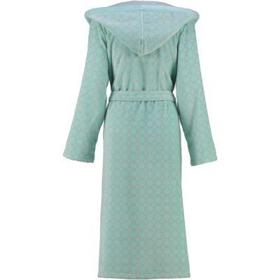 bademantel damen grün mit kapuze